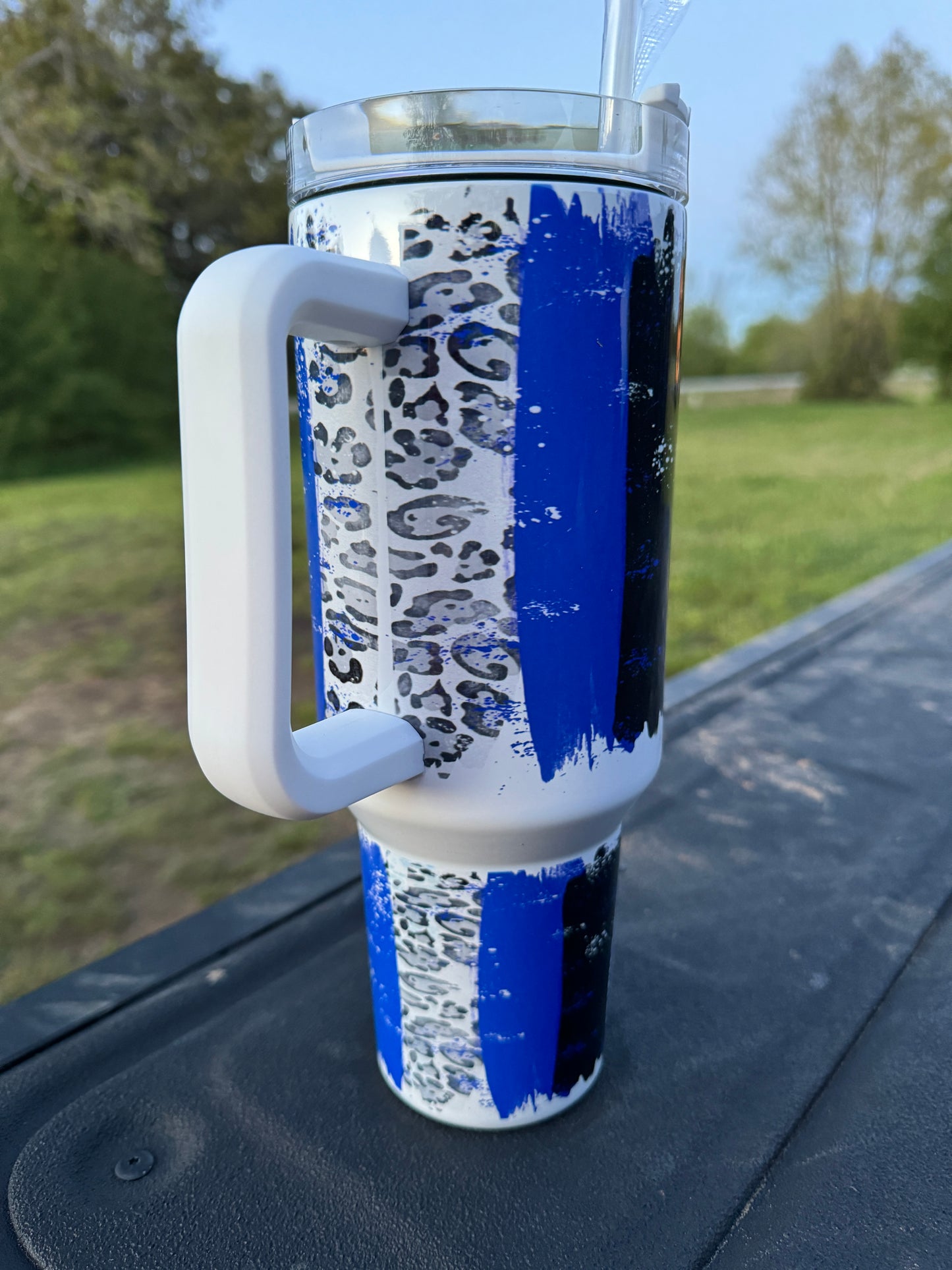 40 oz Mascot Tumbler - MVE Warhawks