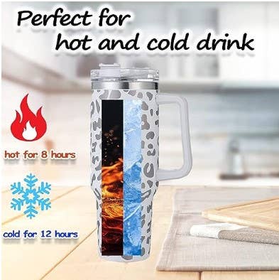 Christian Affirmations 40oz Tumbler with Handle