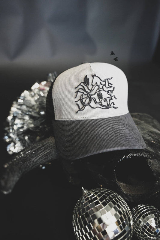 WAVY WESTERN CAP *SLATE