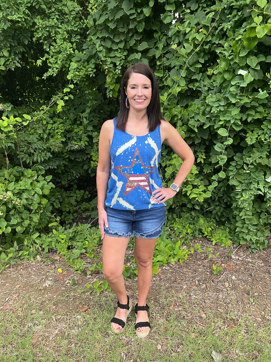 American Star Patriotic Tank