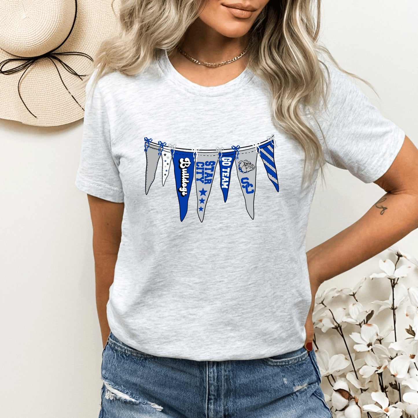 Star City Bulldogs Pennant Tee