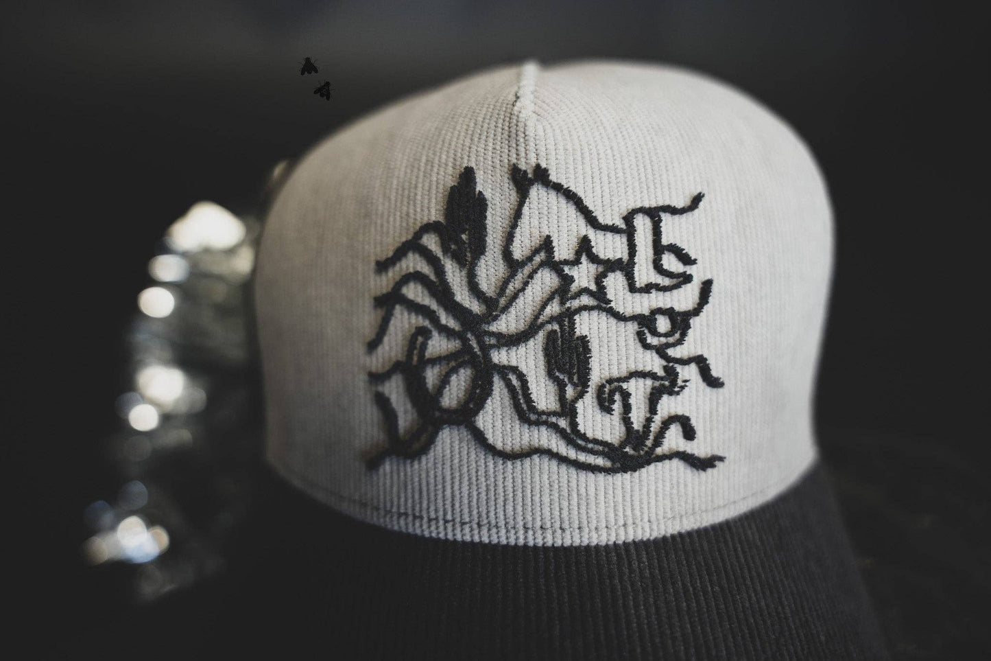 WAVY WESTERN CAP *SLATE