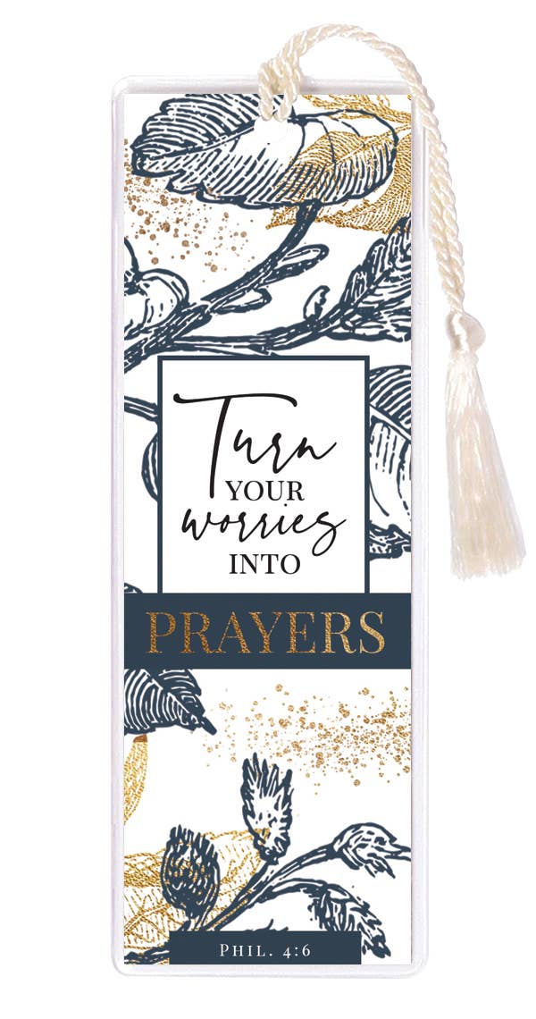 Turn Your Worries - Bookmark