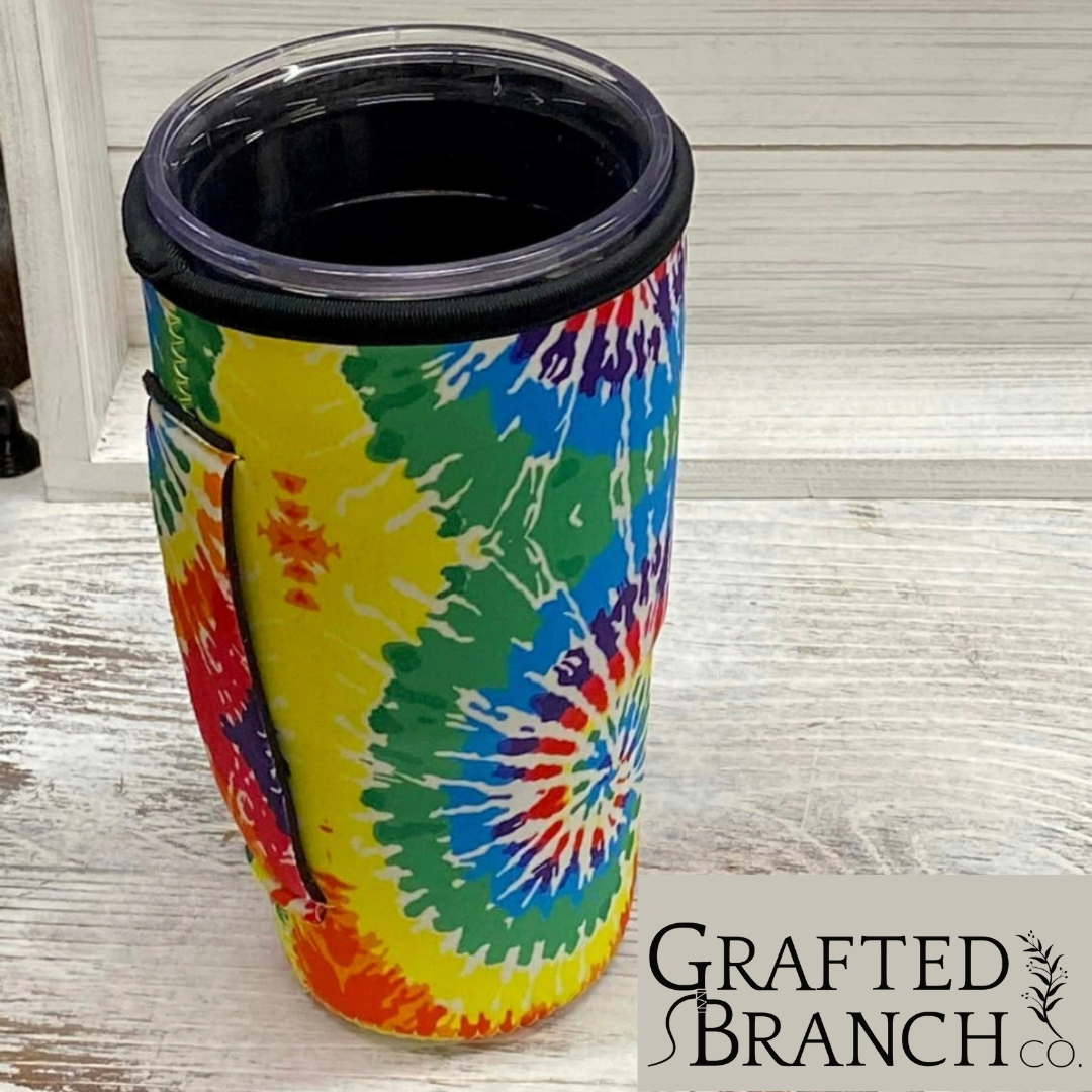 Neoprene 30 oz Tumbler Cover - Tie Dye