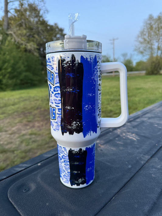 40 oz Mascot Tumbler - MVE Warhawks