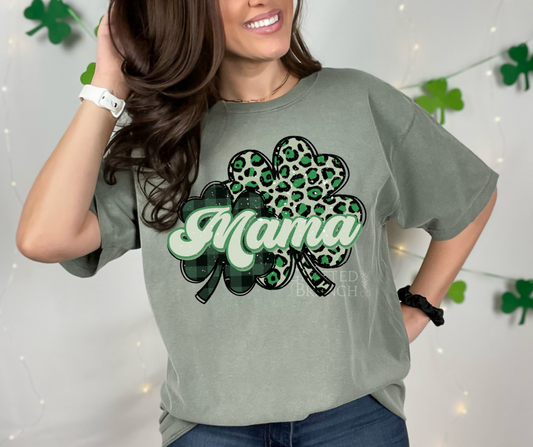 Mama 4 Leaf Clover Top