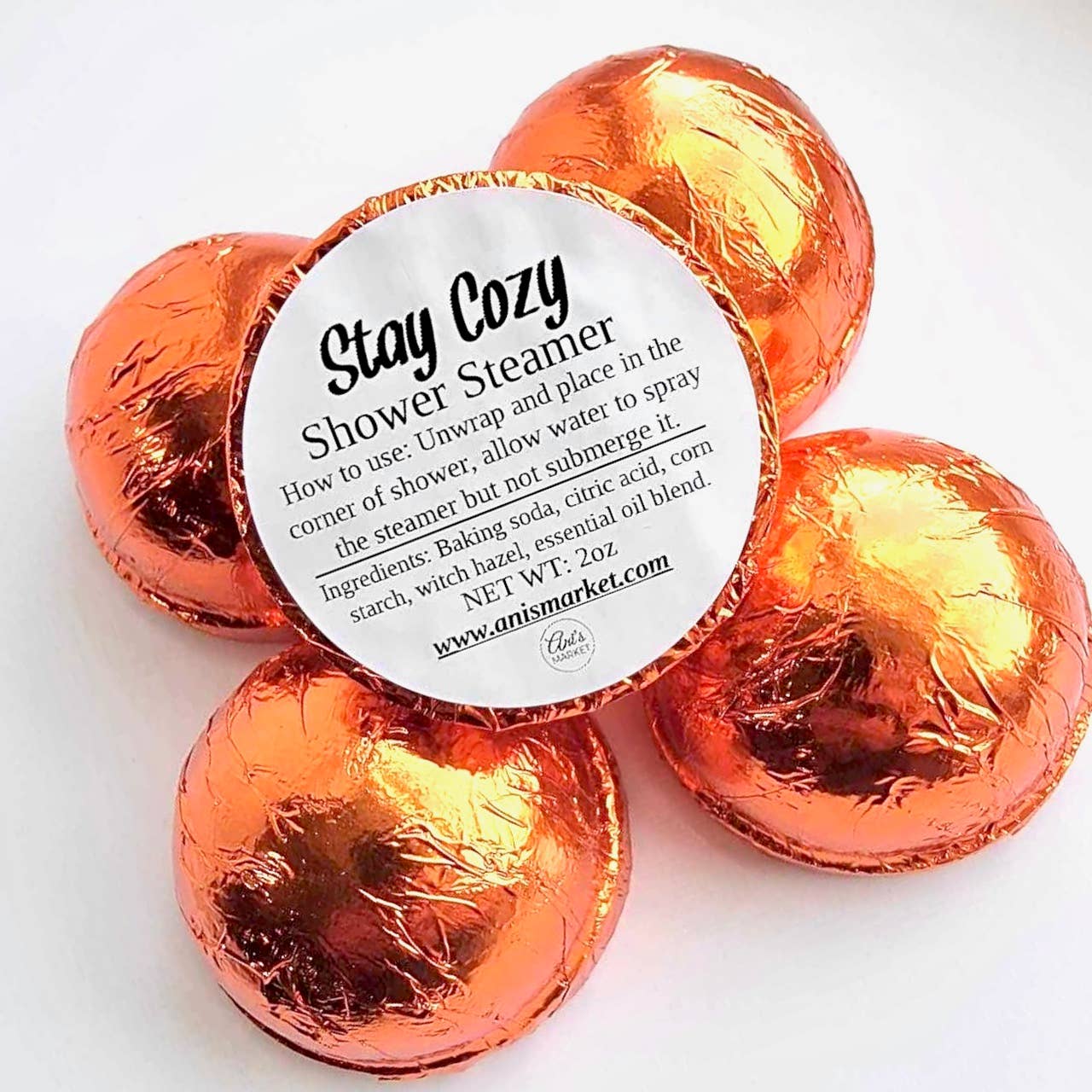 Natural Aromatherapy Essential Oil Shower Steamers Handmade
