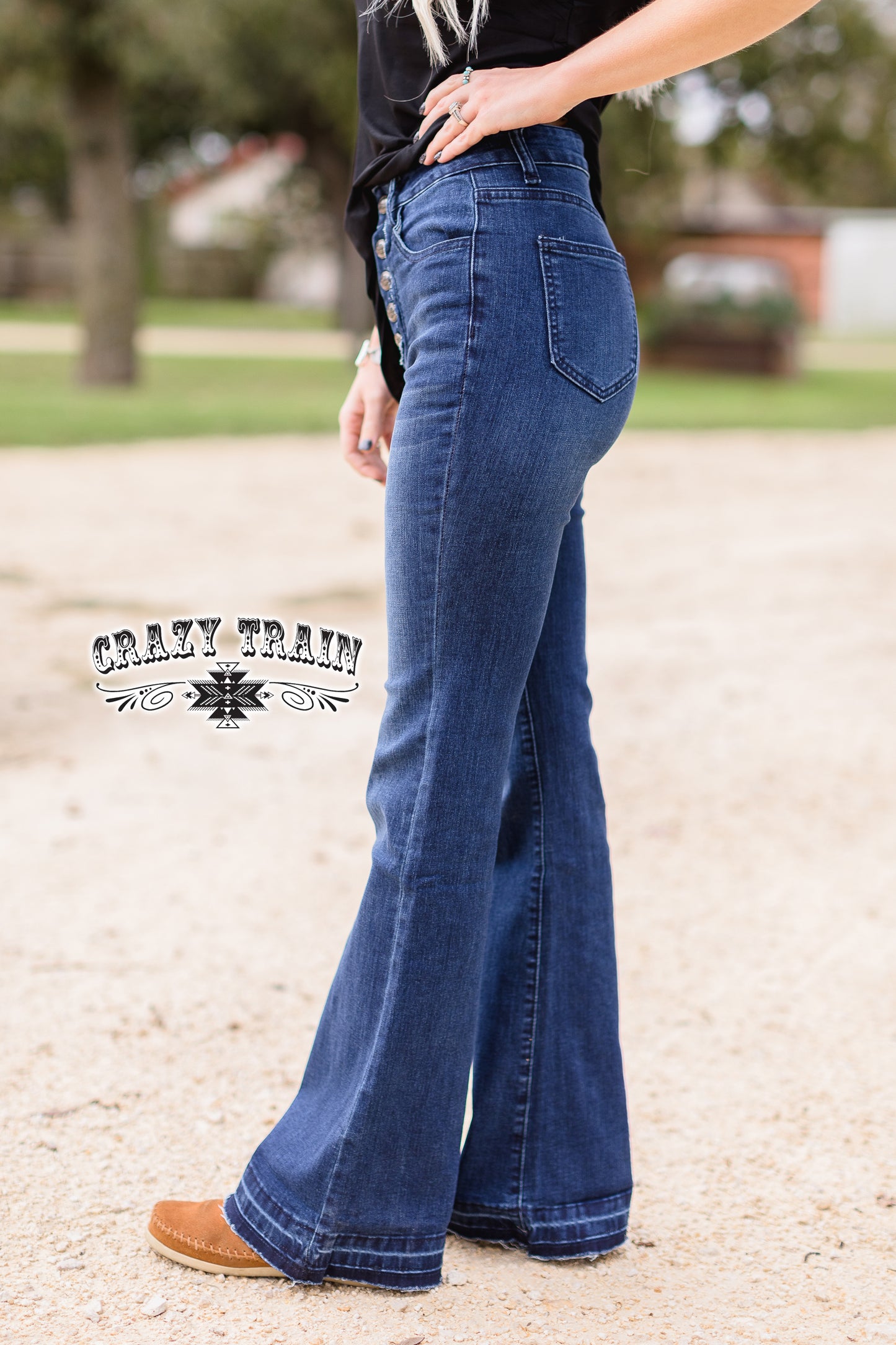 Beth Button Jeans